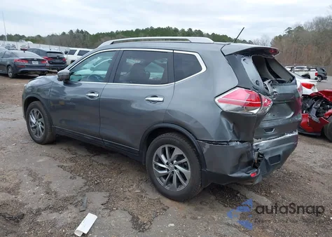 2015 Nissan Rogue Sl z USA, uszkodzony, nr VIN 5N1AT2MV2FC906294